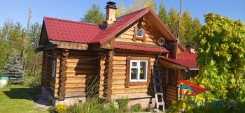 Бревенчатый дом в СНТ Ветеран в Бахчисарае - bahchisaraj.yutvil.ru - фото 1