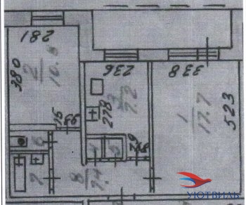 Продается 2/3 доли в 2-х комнатной квартире на Восстания 97 в Бахчисарае - bahchisaraj.yutvil.ru - фото 12